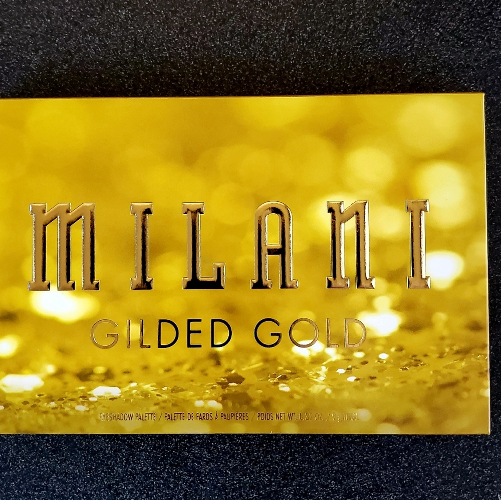 Milani Gilded Gold Eyeshadow Palette